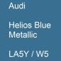 Preview: Audi, Helios Blue Metallic, LA5Y / W5.